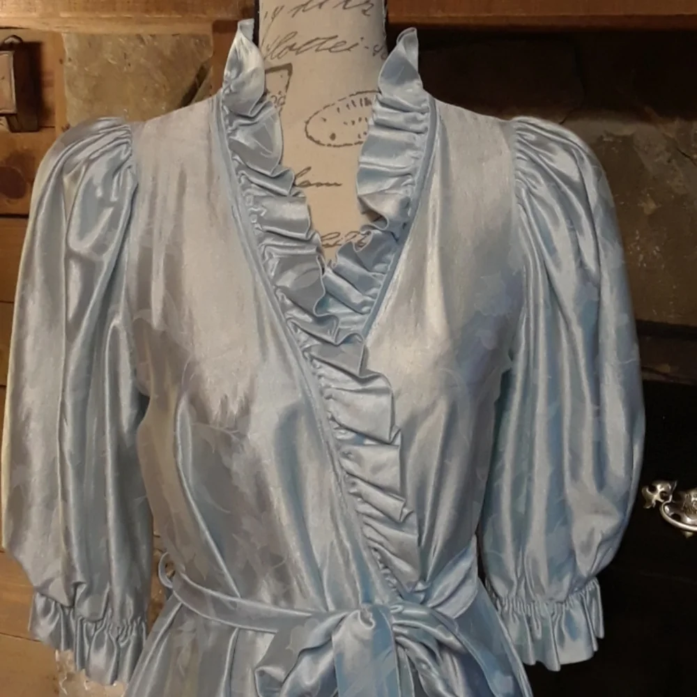 Vintage Miss Elaine robe ILGWU - Picture 2 of 12